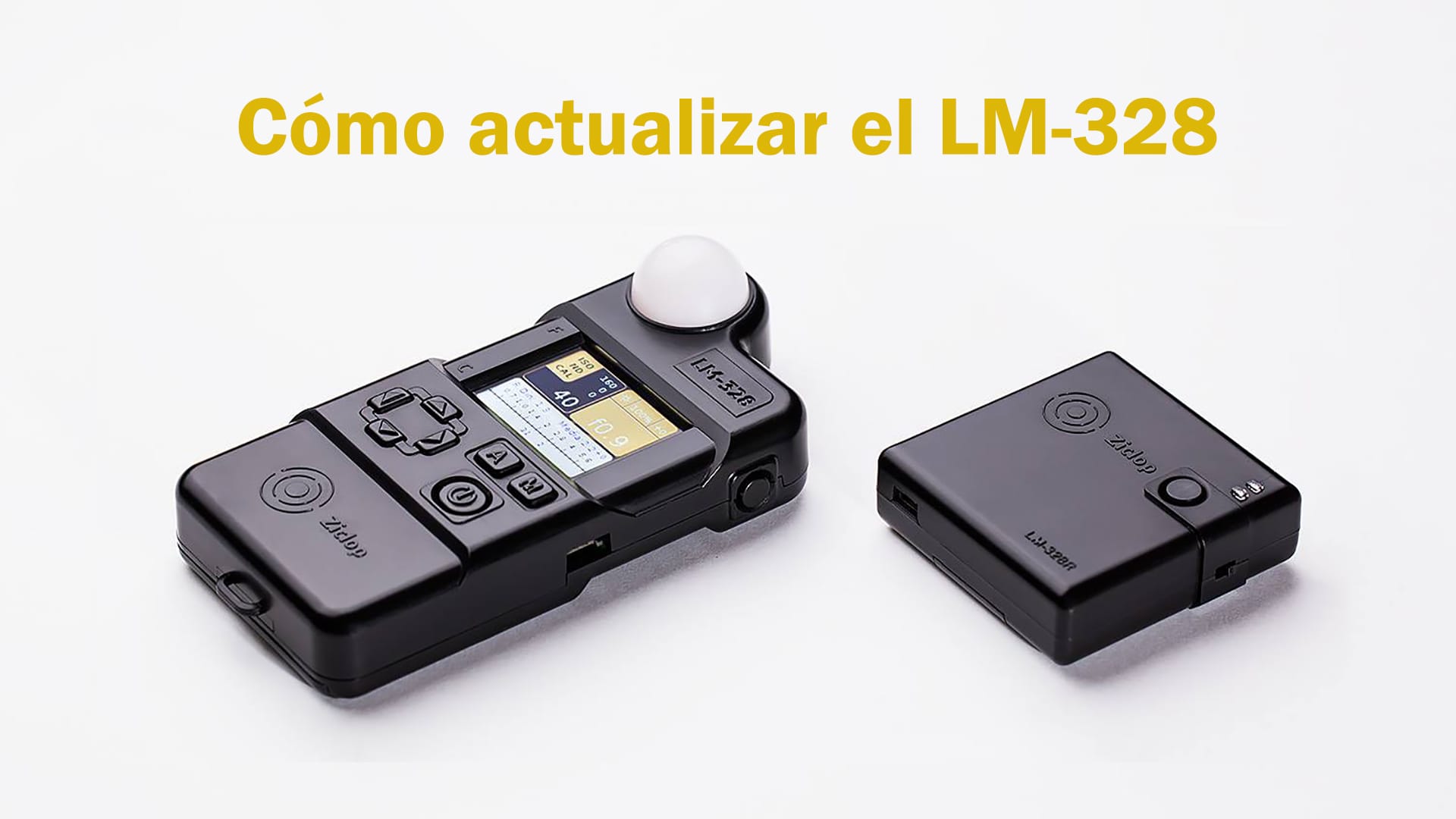 Actualizar fotómetro LM328 Tecnoyfoto Tu web de electrónica