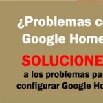 Google Home no funciona