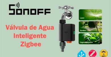 Válvula de Agua Inteligente Zigbee de Sonoff