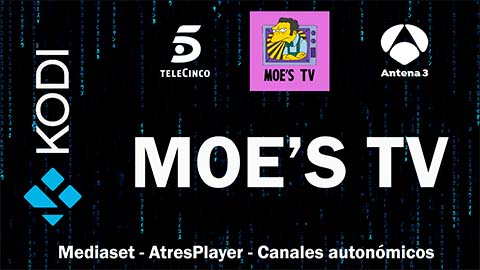 Moe's TV en Kodi