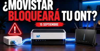 ONT independiente y router HGU de Movistar ante los cambios previstos a partir del 15 de septiembre de 2026
