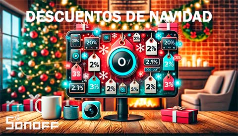 Ofertas de Navidad SONOFF: Ahorra Extra con TECNOYFOTO