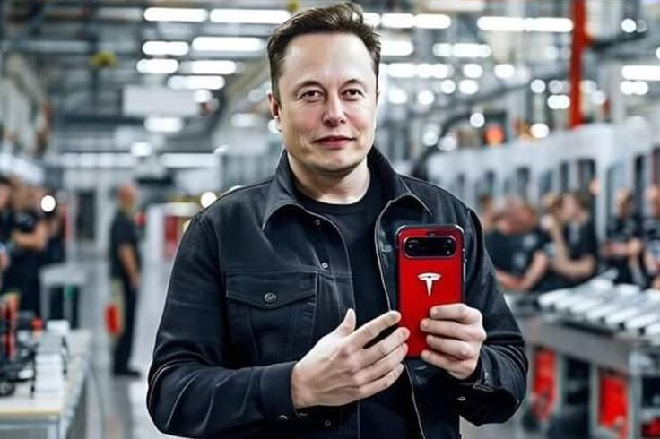 Tesla Pi Phone Elon Musk