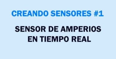 Sensor de amperios en Home Assistant