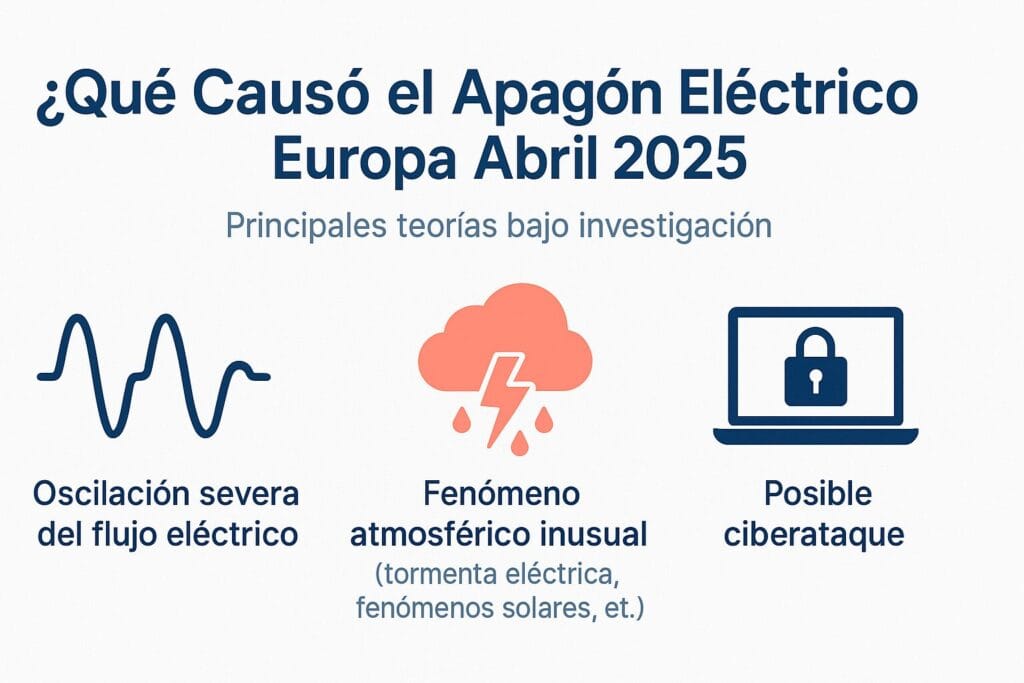 apagón eléctrico europa abril 2025