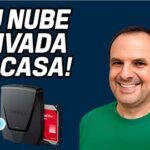 nube privada con router y disco duro