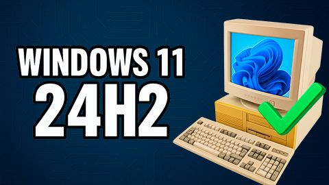 Instalar Windows 11 24H2 en PC no compatible