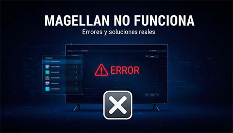 Magellan no funciona