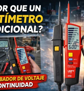 UNI-T UT18D: Comprobador de voltaje y continuidad