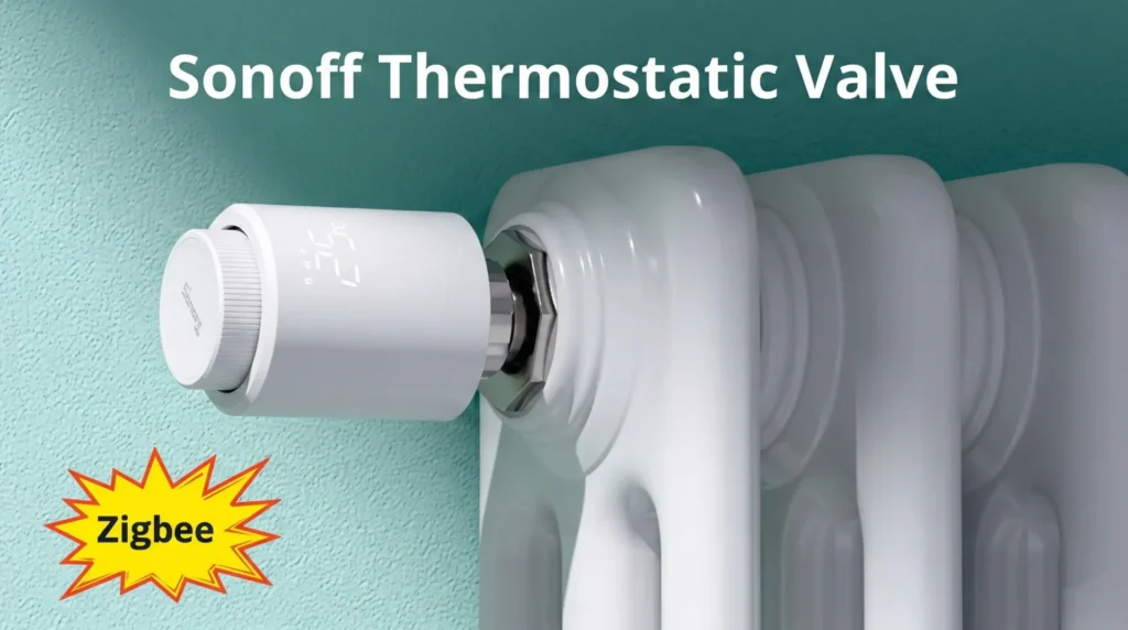 SONOFF Zigbee Thermostatic Radiator Valve