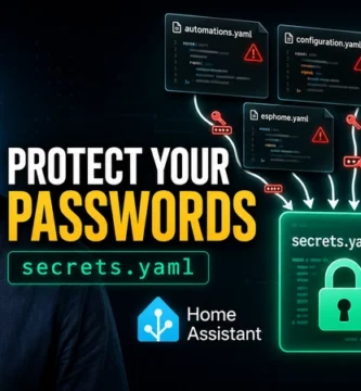 Protect Home Assistant passwords with secrets.yaml and Codex
