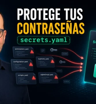 Proteger contraseñas de Home Assistant con secrets.yaml y Codex