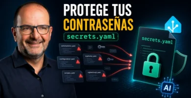 Proteger contraseñas de Home Assistant con secrets.yaml y Codex