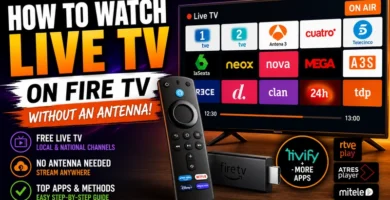 How to Watch Live TV on Fire TV