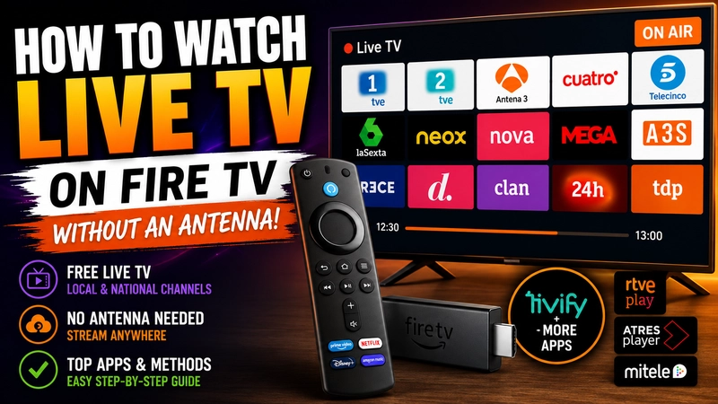 How to Watch Live TV on Fire TV