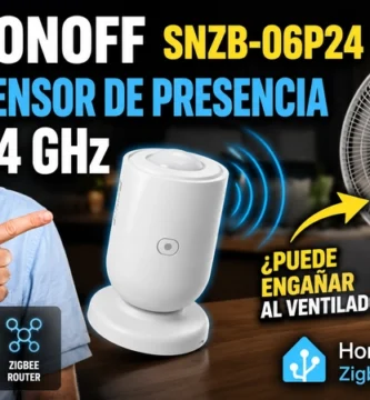 sensor de presencia SONOFF SNZB-06P24
