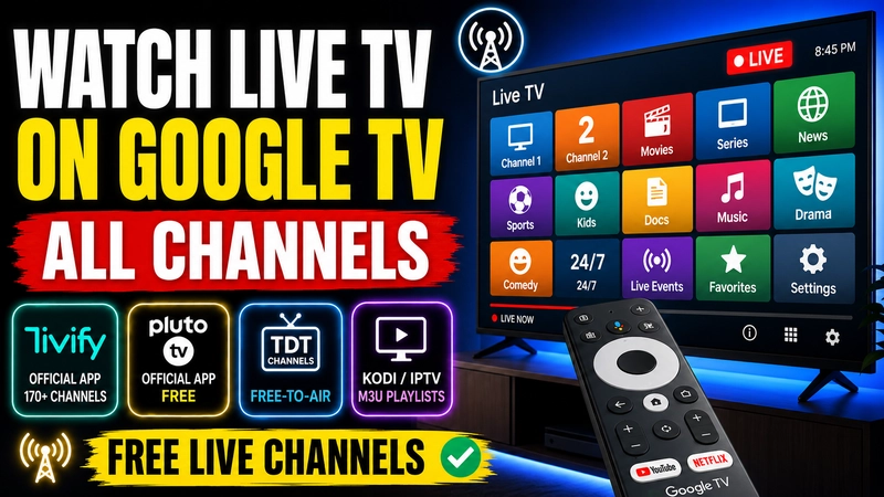How to Watch Live TV on Google TV