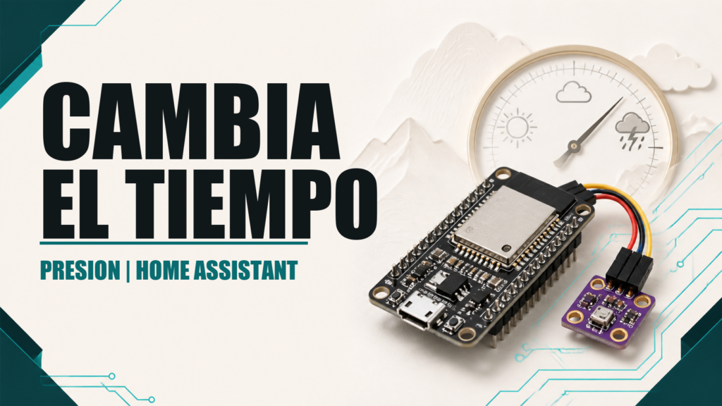 Tendencia meteorológica con presión en Home Assistant