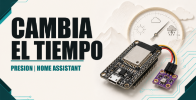 Tendencia meteorológica con presión en Home Assistant