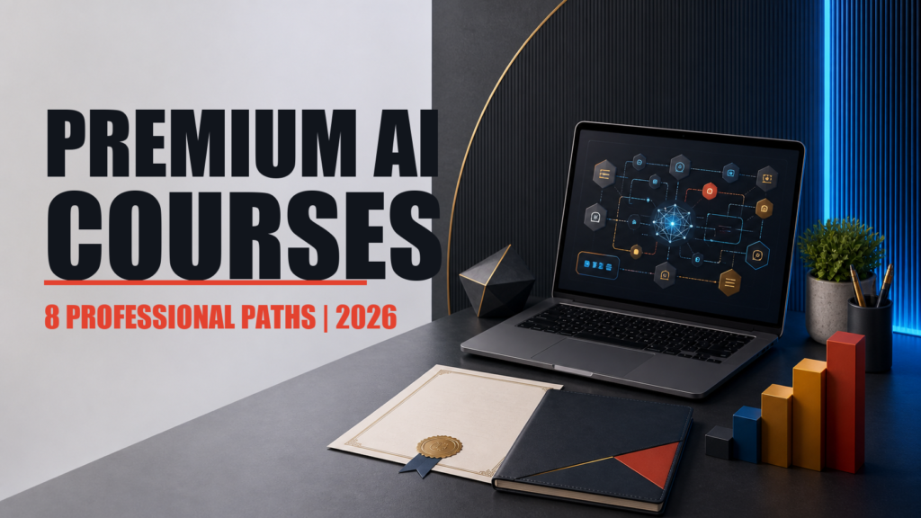 Premium artificial intelligence courses in 2026