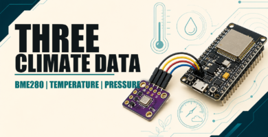 BME280 sensor with ESPHome for temperature humidity and pressure