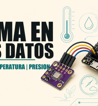 Sensor BME280 con ESPHome para temperatura humedad y presión