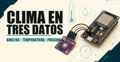 Sensor BME280 con ESPHome para temperatura humedad y presión