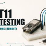 DHT11 sensor connected to ESPHome for testing