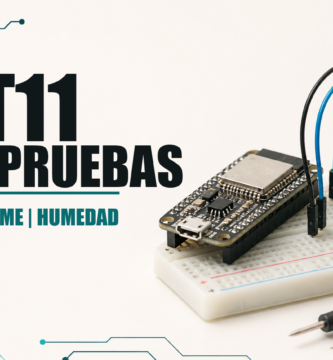 Sensor DHT11 conectado a ESPHome para pruebas