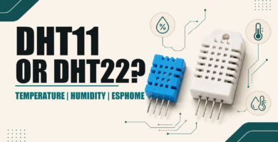 DHT11 and DHT22 sensors with ESPHome