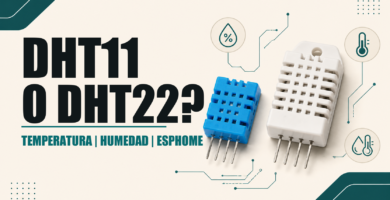 Sensores DHT11 y DHT22 con ESPHome