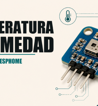 Sensor HTU21D I2C con ESPHome