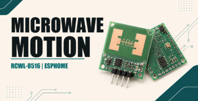 RCWL-0516 ESPHome microwave motion sensor