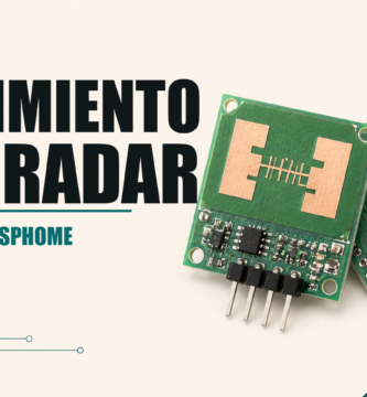 RCWL-0516 con ESPHome: sensor radar de movimiento