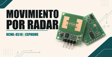 RCWL-0516 con ESPHome: sensor radar de movimiento