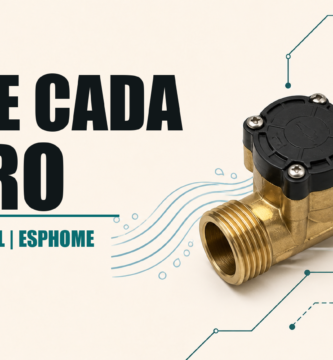 Sensor de flujo YF-B5 con ESPHome y cálculo de caudal