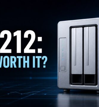 Two-bay NAS with the text F2-212 still worth it