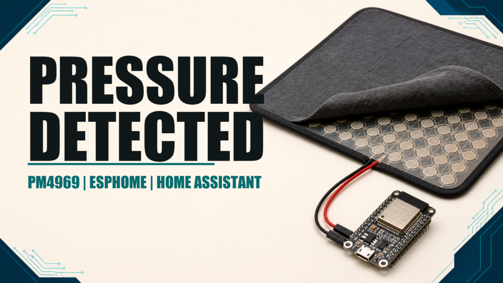 PM4969 pressure mat connected to ESPHome
