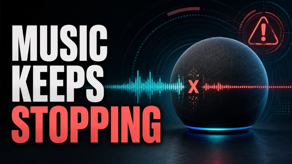 Alexa troubleshooting: Alexa Stops Playing Music: Causes and Fixes