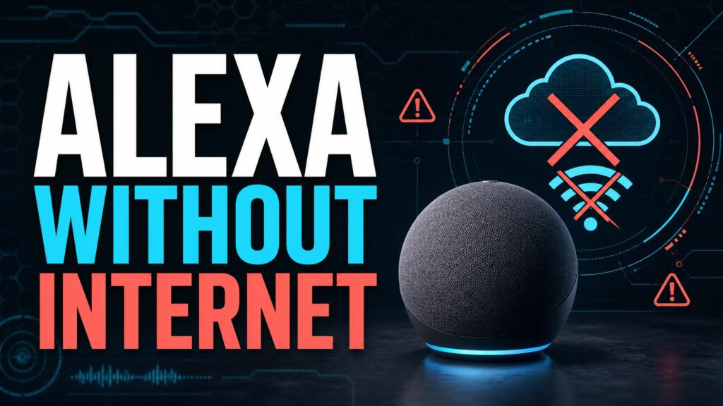 Alexa troubleshooting: Does Alexa Work Without Wi-Fi? What You Can and Cannot Do
