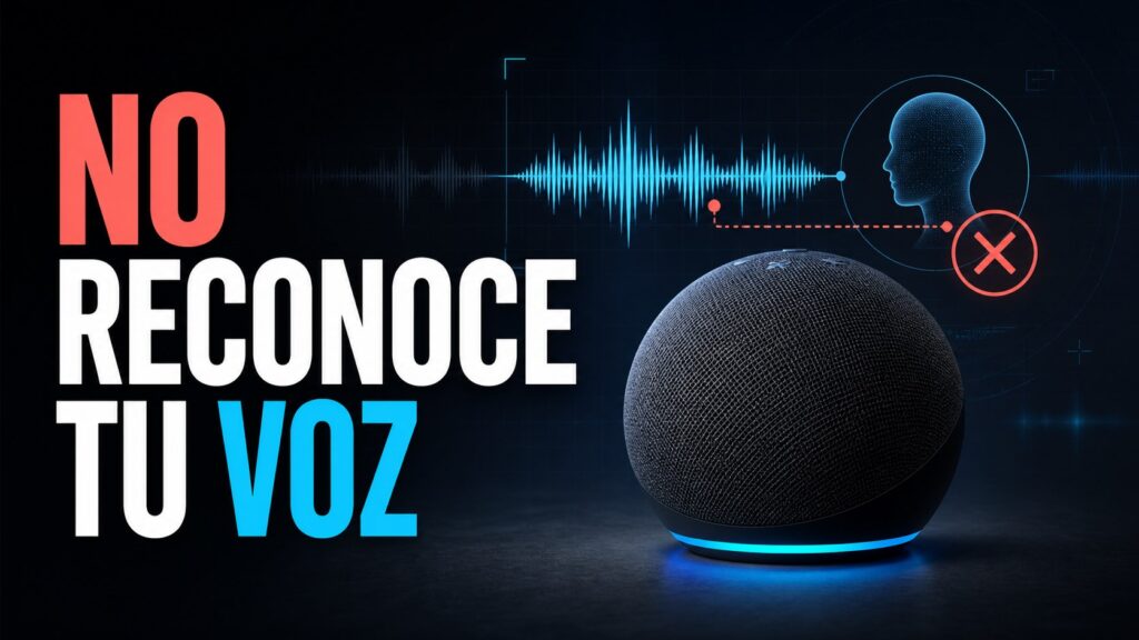 Diagnostico de Alexa: Alexa no reconoce mi voz: causas y soluciones