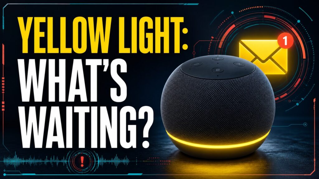 Alexa troubleshooting: Alexa Yellow Light: What It Means and How to Clear It