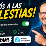Modo No molestar básico en Home Assistant sin YAML