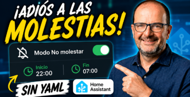 Modo No molestar básico en Home Assistant sin YAML
