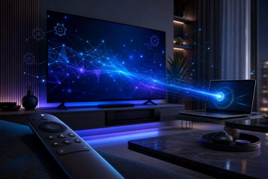 Google TV Developer options and secure ADB connection