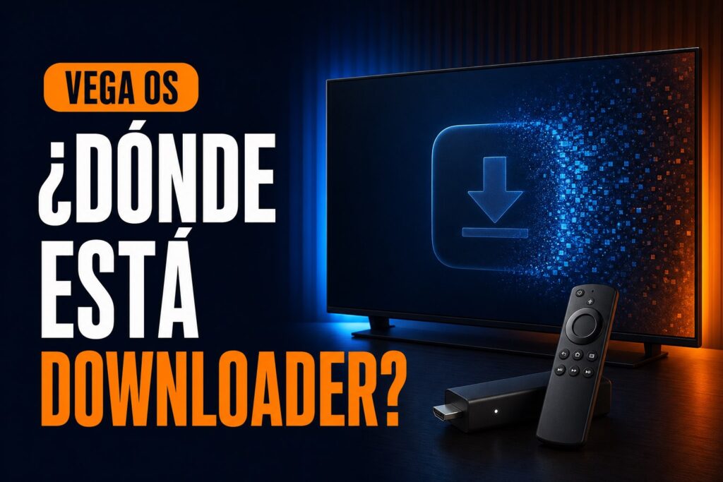 Fire TV con Vega OS y la pregunta Dónde está Downloader