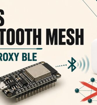 ESP32 enviando Bluetooth Low Energy a Home Assistant con el texto no es Bluetooth Mesh