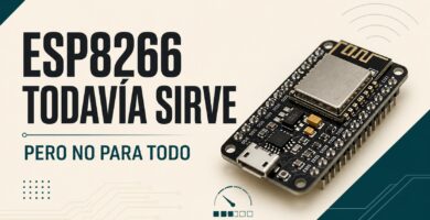 Placa ESP8266 con el texto todavía sirve, pero no para todo