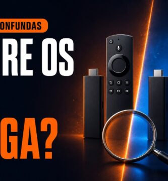 Comparación visual para identificar Fire OS o Vega OS en un Fire TV