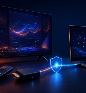 Fire TV securely connected to a computer for ADB debugging and diagnostics